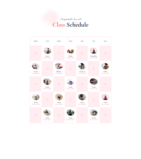 Schedule