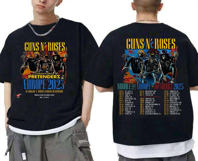 Vintage Threads: Dive into the Guns N Roses Store for Devotees